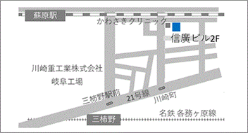 岐阜営業所マップ