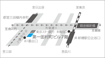 東京営業所マップ